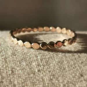 Makena cove design Gold fill stacking ring